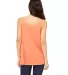 BELLA 8838 Womens Flowy Tank Top in Coral back view
