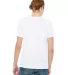 BELLA+CANVAS 3091 Unisex Heavyweight Cotton T-Shir in White back view