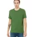 BELLA+CANVAS 3091 Unisex Heavyweight Cotton T-Shir in Leaf front view