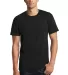 DT7000 District® Young Mens Bouncer Tee Black front view