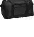 BG800 Port Authority® Voyager Sports Duffel Dk Grey/Black front view
