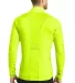 OE335 OGIO ENDURANCE Nexus 1/4-Zip Pullover Pace Yellow back view