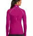 LOE335 OGIO® ENDURANCE Ladies Nexus 1/4-Zip Pullo Flush Pink back view