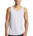 DT5300 District® Young Mens The Concert Tank White Heather front view