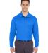 8210LS UltraClub® Adult Cool & Dry Long-Sleeve Me in Royal front view
