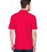 8210T UltraClub® Men's Tall Cool & Dry Mesh Piqu? in Red back view