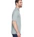 8210T UltraClub® Men's Tall Cool & Dry Mesh Piqu? in Silver side view