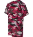 2181 Badger - Youth Camo Short Sleeve T-Shirt Red side view