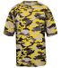 2181 Badger - Youth Camo Short Sleeve T-Shirt Gold front view