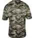 2181 Badger - Youth Camo Short Sleeve T-Shirt OD Green back view