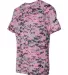 4180 Badger - B-Core Digital Camo T-Shirt Pink Digital side view