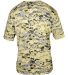 4180 Badger - B-Core Digital Camo T-Shirt in Vegas gold digital back view