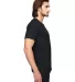 Anvil 6750 by Gildan Tri-Blend T-Shirt in Black side view