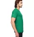 Anvil 6750 by Gildan Tri-Blend T-Shirt in Heather green side view
