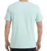 Anvil 6750 by Gildan Tri-Blend T-Shirt in Teal ice back view