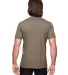 Anvil 6750 by Gildan Tri-Blend T-Shirt in Heather slate back view