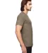 Anvil 6750 by Gildan Tri-Blend T-Shirt in Heather slate side view