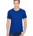 Anvil 6750 by Gildan Tri-Blend T-Shirt in Atlantic blue front view