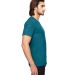 6750 Anvil Tri-Blend T-Shirt HTH GALAP BLUE side view