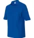  537 Jerzees Men's Easy Care™ Pique Polo Royal side view