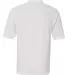 537 Jerzees Men's Easy Care™ Pique Polo White back view