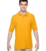  537 Jerzees Men's Easy Care™ Pique Polo Gold front view
