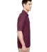  537 Jerzees Men's Easy Care™ Pique Polo Maroon side view
