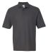 537 Jerzees Men's Easy Care™ Pique Polo in Charcoal Grey