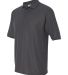  537 Jerzees Men's Easy Care™ Pique Polo in Charcoal Grey