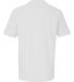 82800 Gildan Premium Cotton™ Adult Double Piqué WHITE back view