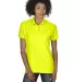 72800L Gildan DryBlend Ladies' Double Piqué Polo in Safety green front view