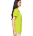 72800L Gildan DryBlend Ladies' Double Piqué Polo in Safety green side view