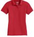 72800L Gildan DryBlend Ladies' Double Piqué Polo in Red