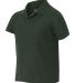72800B Gildan DryBlend® Youth Double Piqué Polo FOREST GREEN side view