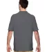 72800 Gildan DryBlend® Adult Double Piqué Polo in Charcoal back view