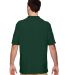 72800 Gildan DryBlend® Adult Double Piqué Polo in Forest green back view