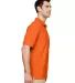 72800 Gildan DryBlend® Adult Double Piqué Polo in S orange side view