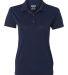 44800L Gildan Performance™ Ladies' Jersey Polo MARBLE NAVY front view