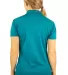 44800L Gildan Performance™ Ladies' Jersey Polo in Marble galp blue back view
