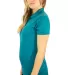 44800L Gildan Performance™ Ladies' Jersey Polo in Marble galp blue side view