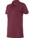 44800L Gildan Performance™ Ladies' Jersey Polo MARBLE MAROON side view