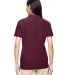 44800L Gildan Performance™ Ladies' Jersey Polo in Marble maroon back view