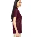 44800L Gildan Performance™ Ladies' Jersey Polo in Marble maroon side view