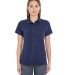 8550L UltraClub Ladies' Basic Piqué Polo  NAVY front view