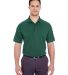  8550 UltraClub Men's Basic Piqué Polo  FOREST GREEN front view