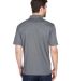 8210 UltraClub® Men's Cool & Dry Mesh Piqué Polo in Charcoal back view
