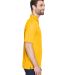 8210 UltraClub® Men's Cool & Dry Mesh Piqué Polo in Gold side view