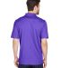8210 UltraClub® Men's Cool & Dry Mesh Piqué Polo in Purple back view