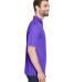 8210 UltraClub® Men's Cool & Dry Mesh Piqué Polo in Purple side view