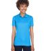 8210L UltraClub® Ladies' Cool & Dry Mesh Piqué P in Coast front view